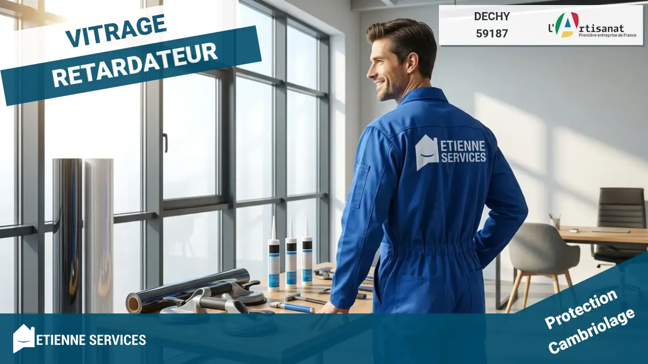 Dépannage vitrier en urgence 7j/7 à Dechy (59187)
