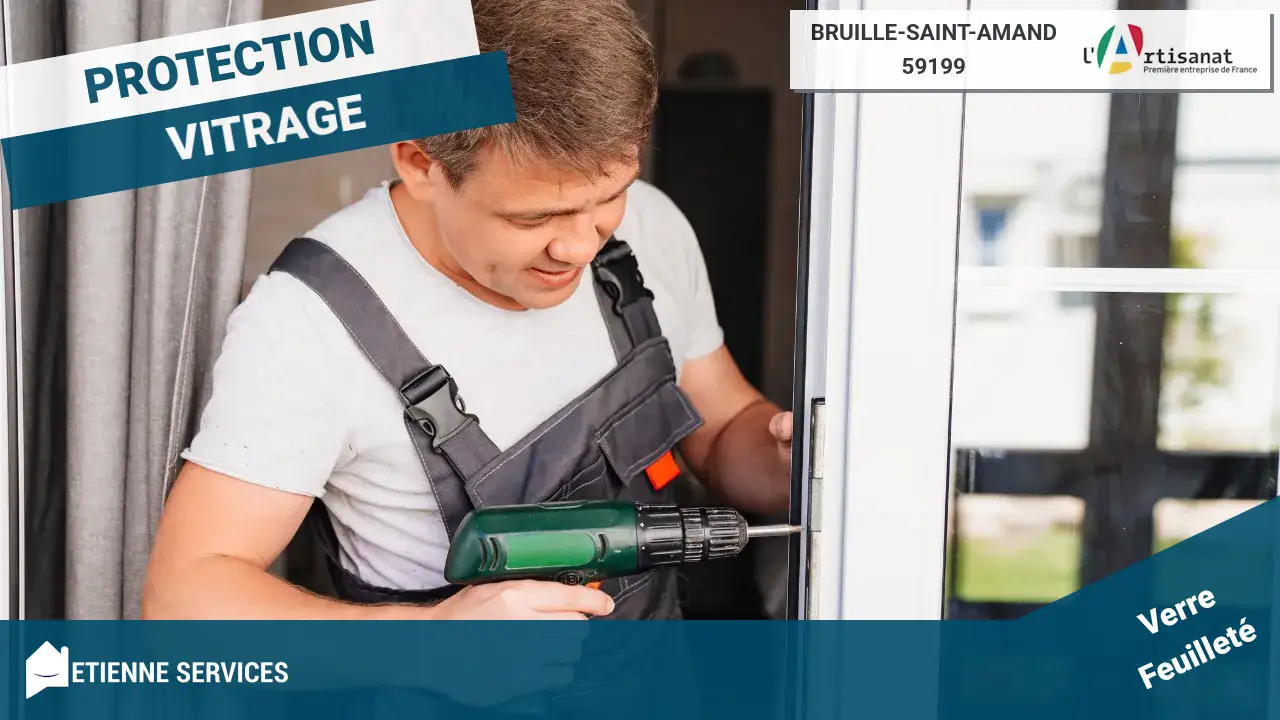 Dépannage de Vitrerie d'Urgence 7j/7 par votre Vitrier à Bruille-Saint-Amand