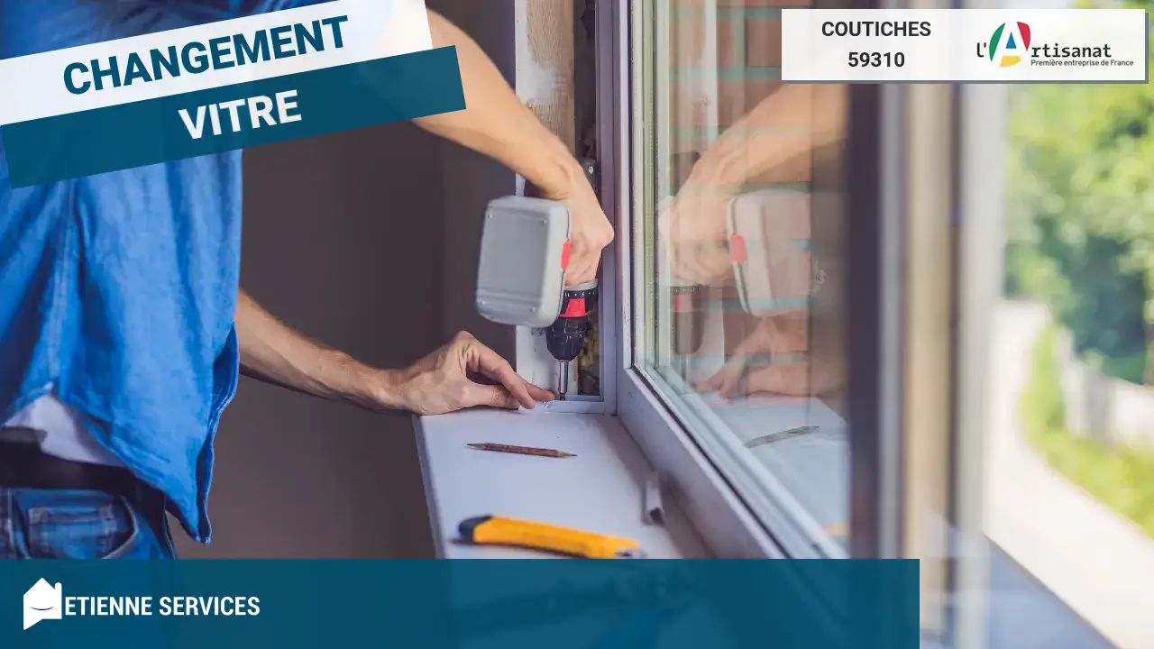 Remplacement de Vitrage Rapide et Efficace par notre Vitrier à Coutiches