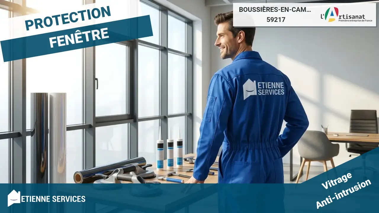 Urgence et Dépannage Vitrerie - Votre Artisan Vitrier à Boussières-en-Cambrésis 7j/7