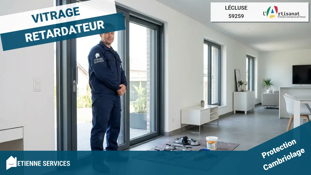 Dépannage d'Urgence en Vitrerie 7j/7 avec votre Vitrier à Lécluse