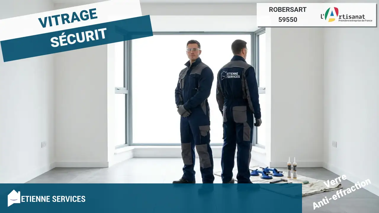 Dépannage de Vitrerie d'Urgence 7j/7 avec votre Vitrier à Robersart
