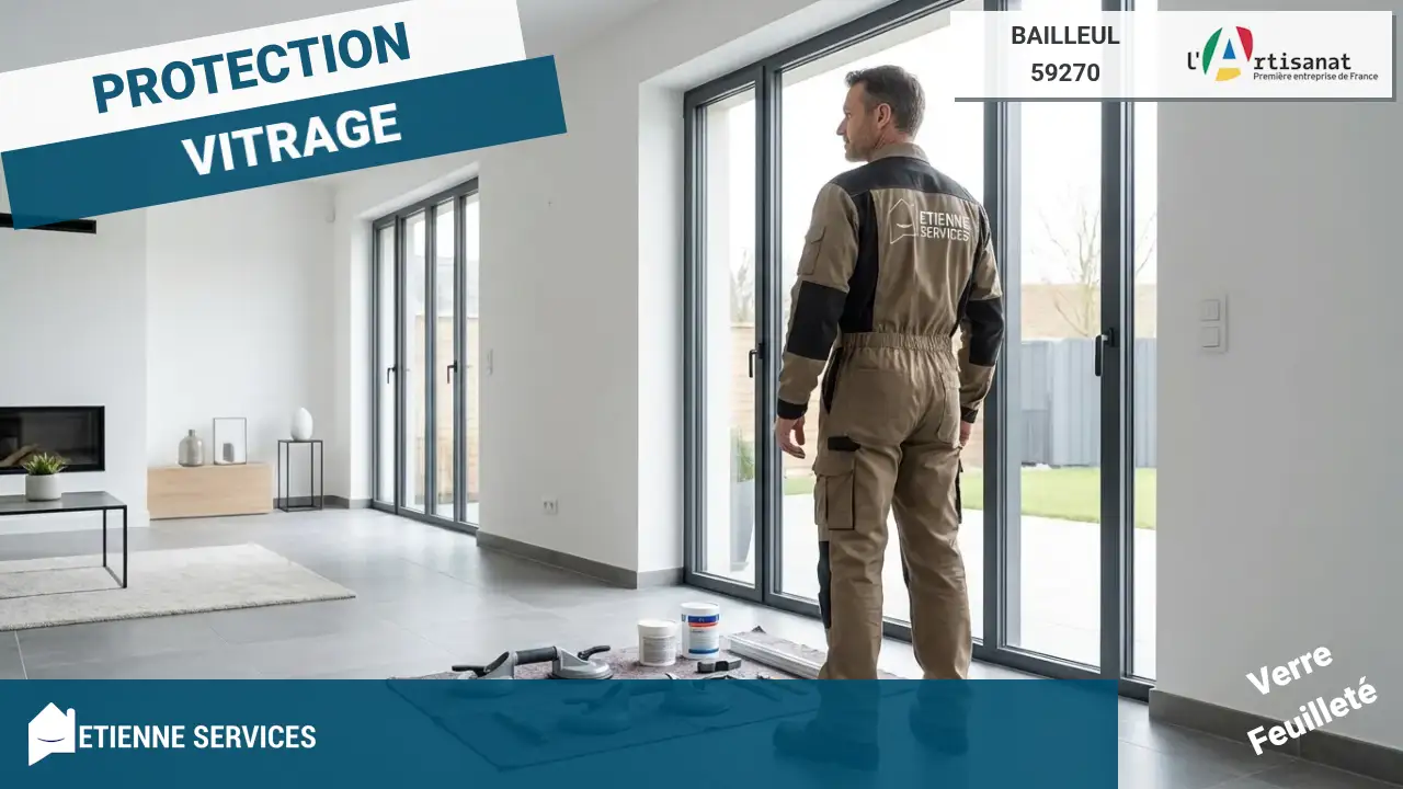 Urgence Vitrier Bailleul (59270) : Dépannage Vitrerie Disponible 7j/7