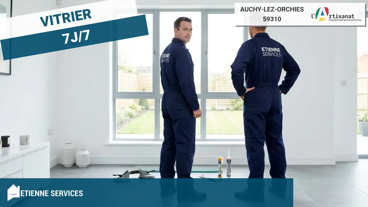 Dépannage et Installation : votre Vitrier à Auchy-lez-Orchies (59310)