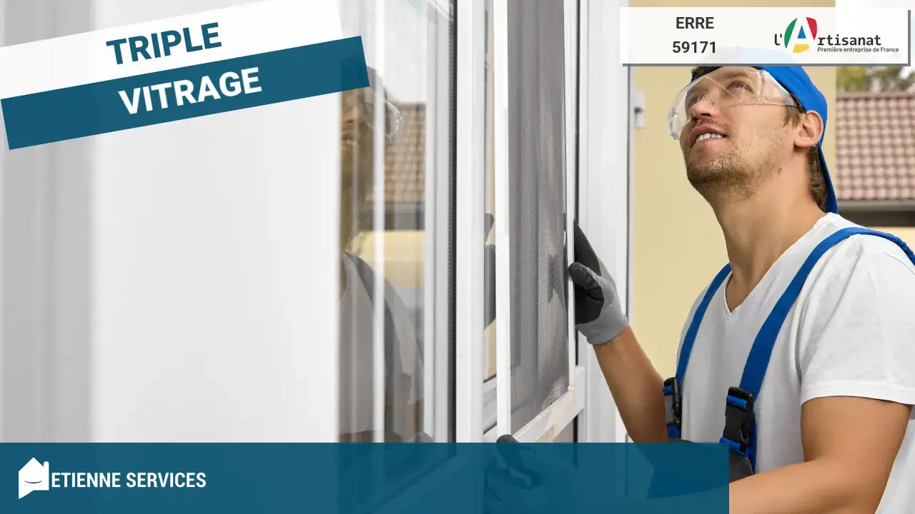 Installation de fenêtre et baie vitrée par votre vitrier à Erre (59171)