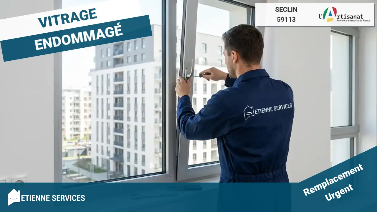 Remplacement de Vitrage Rapide et Efficace par votre Vitrier à Seclin