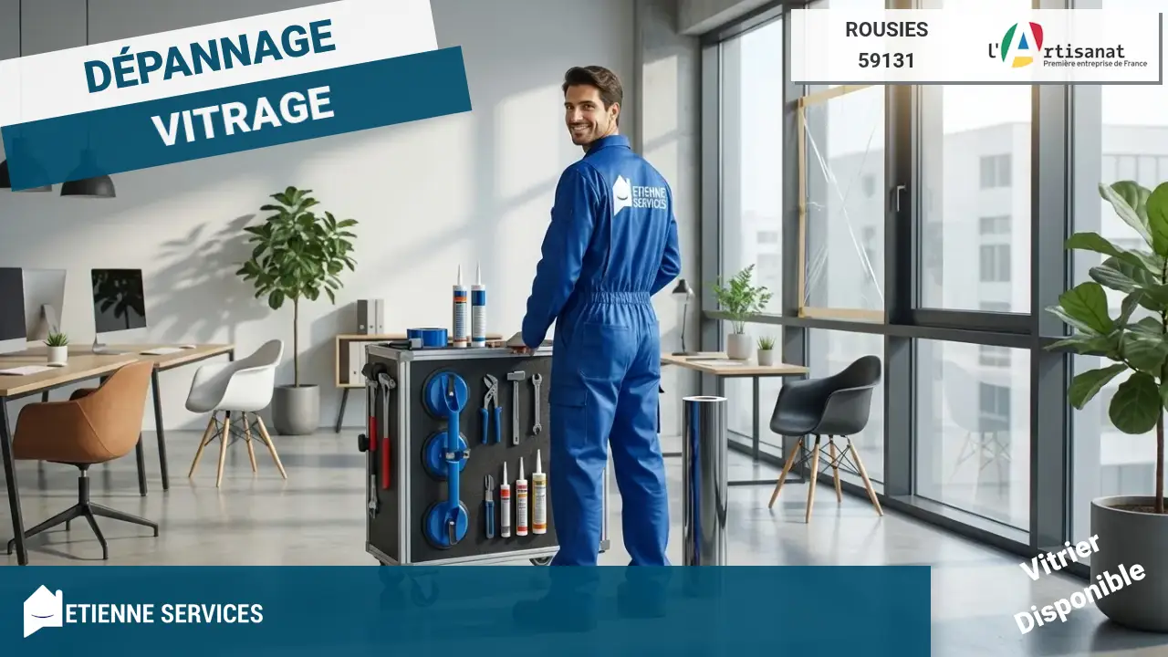 Dépannage et installation de vitrerie : votre vitrier expert à Rousies