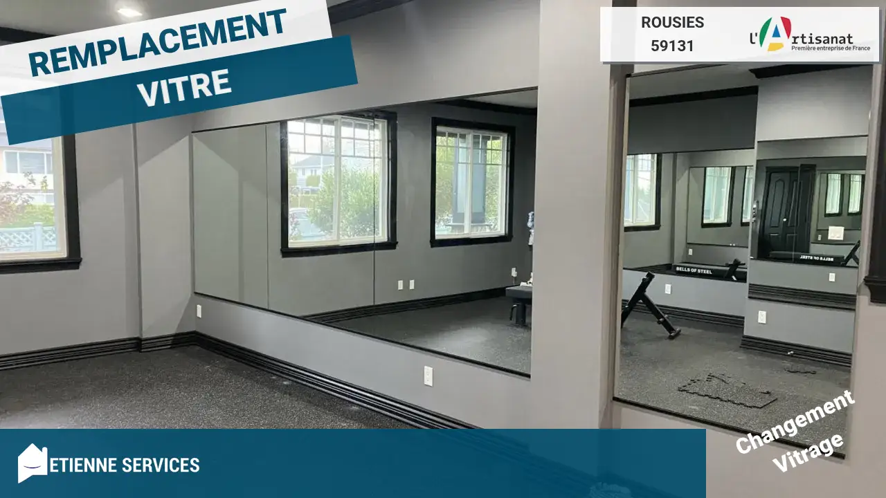 Remplacement de vitrage sur mesure : service de vitrier à Rousies