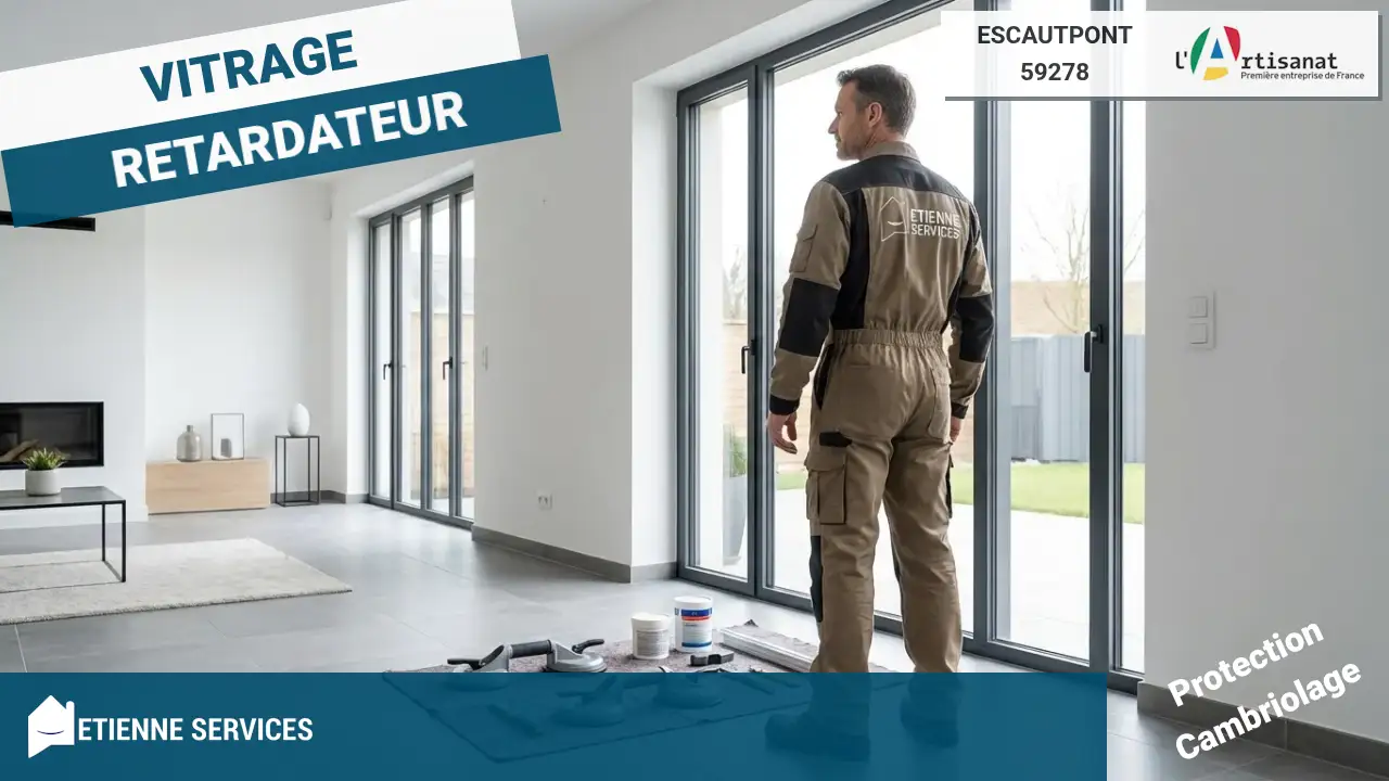 Dépannage de vitrerie en urgence par votre artisan vitrier à Escautpont
