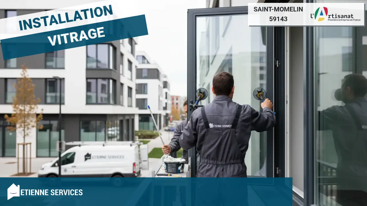 Installation de fenêtre et baie vitrée par votre vitrier à Saint-Momelin