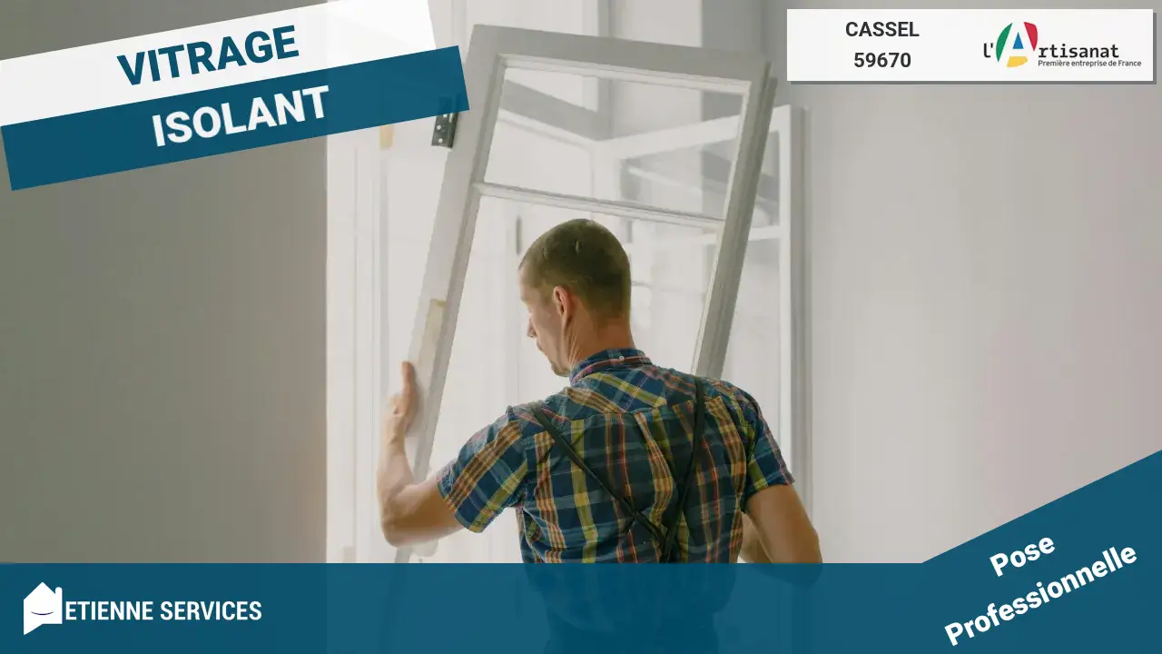 Installation de Fenêtre et Baie Vitrée sur mesure par votre Vitrier à Cassel 59670