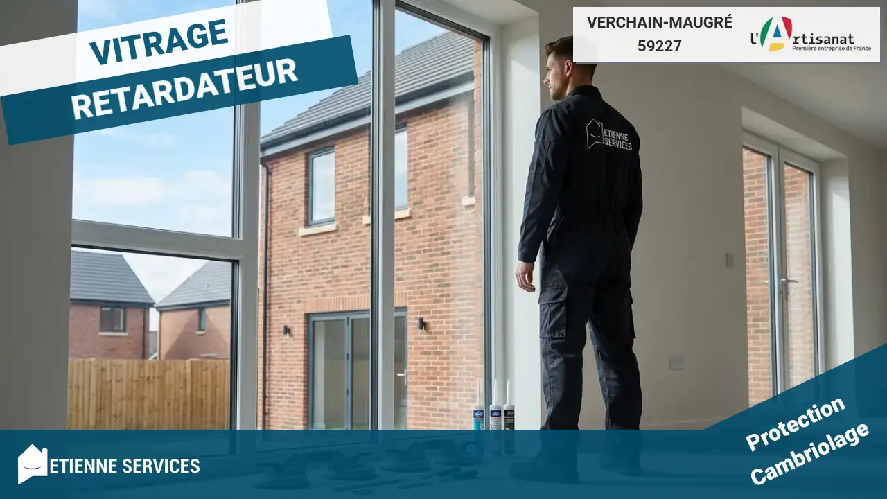 Dépannage d'urgence par votre artisan vitrier à Verchain-Maugré