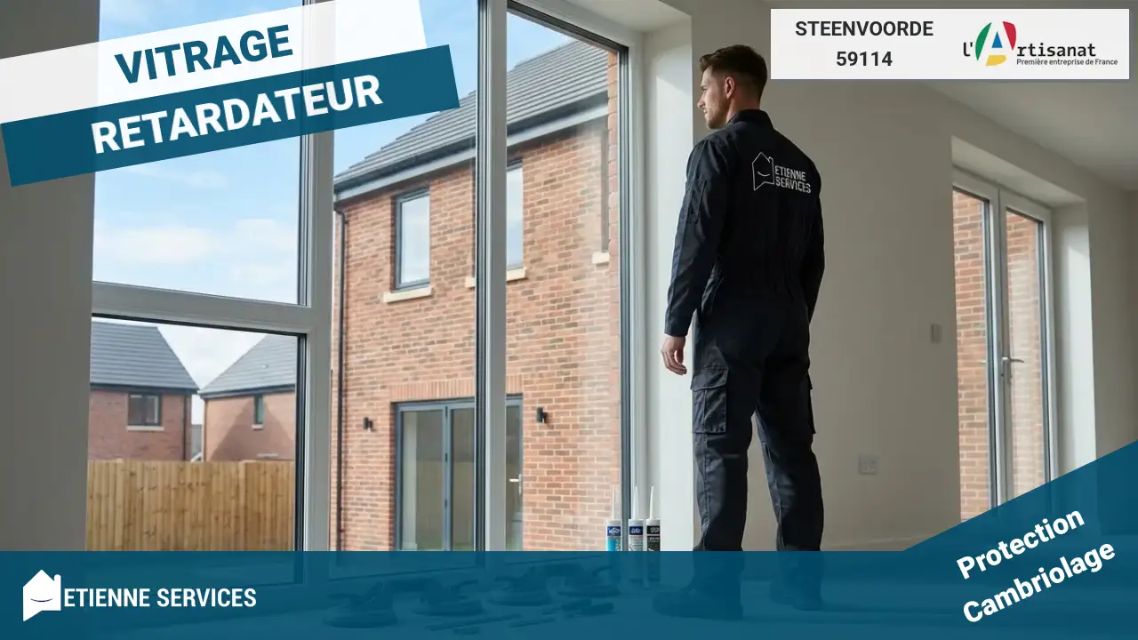 Service de dépannage de vitrerie rapide 7j/7 avec votre vitrier à Steenvoorde