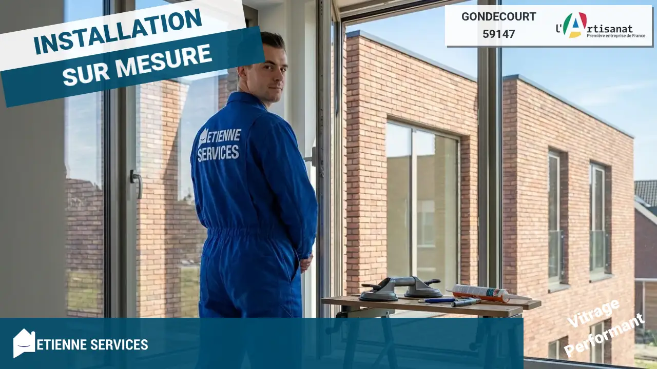 Installation Fenêtre et Baie Vitrée : votre Vitrier à Gondecourt