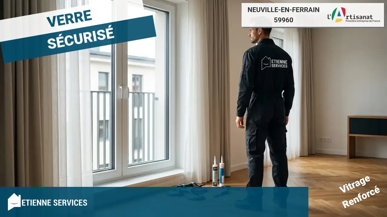 Dépannage de Vitrerie Urgent : Votre Vitrier à Neuville-en-Ferrain