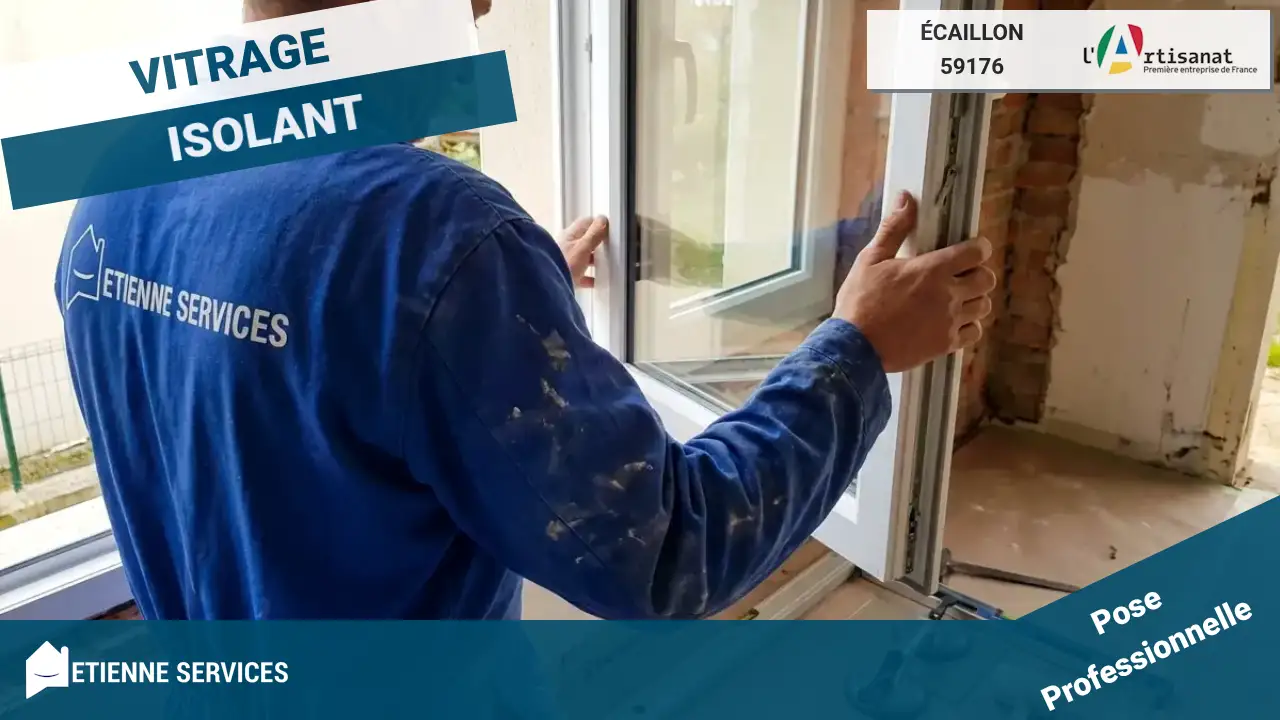 Installation de Fenêtre et Baie Vitrée par nos Vitriers à Écaillon (59176)