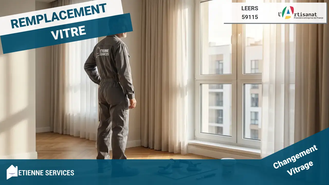 Remplacement de Vitrage Rapide et Efficace par nos Artisans Vitriers à Leers