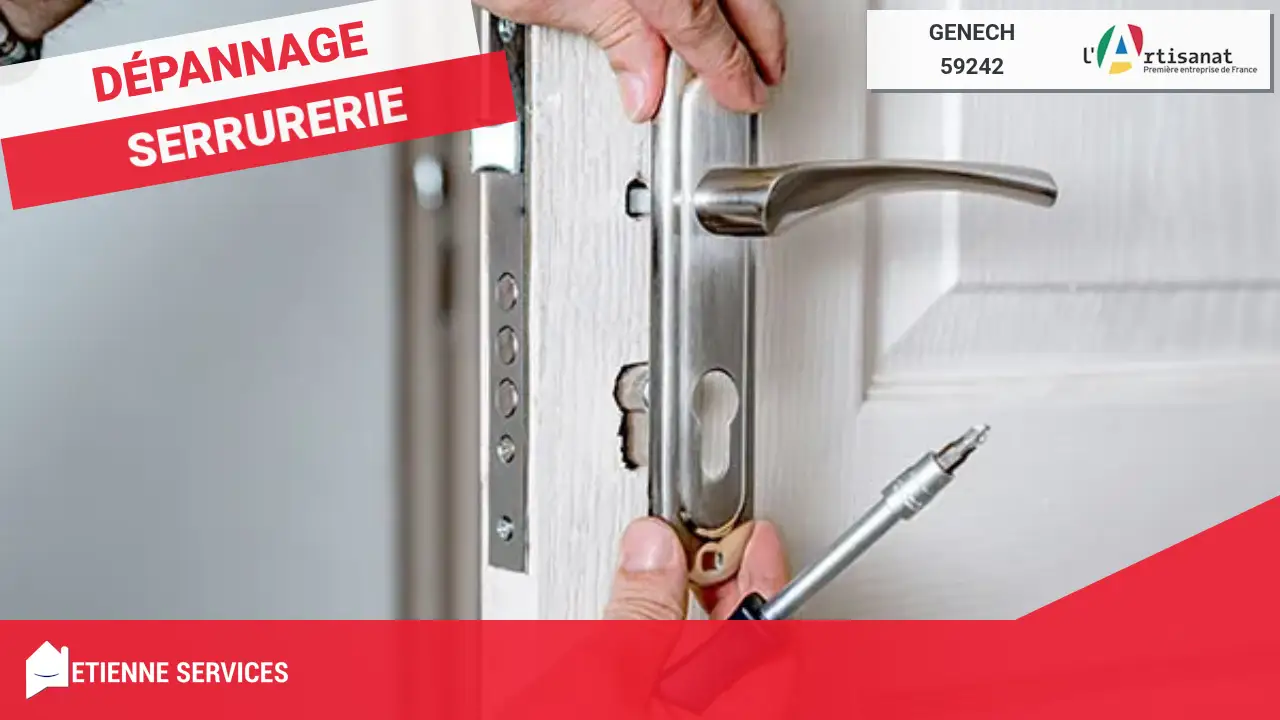 Dépannage et installation de serrurerie par votre serrurier à Genech