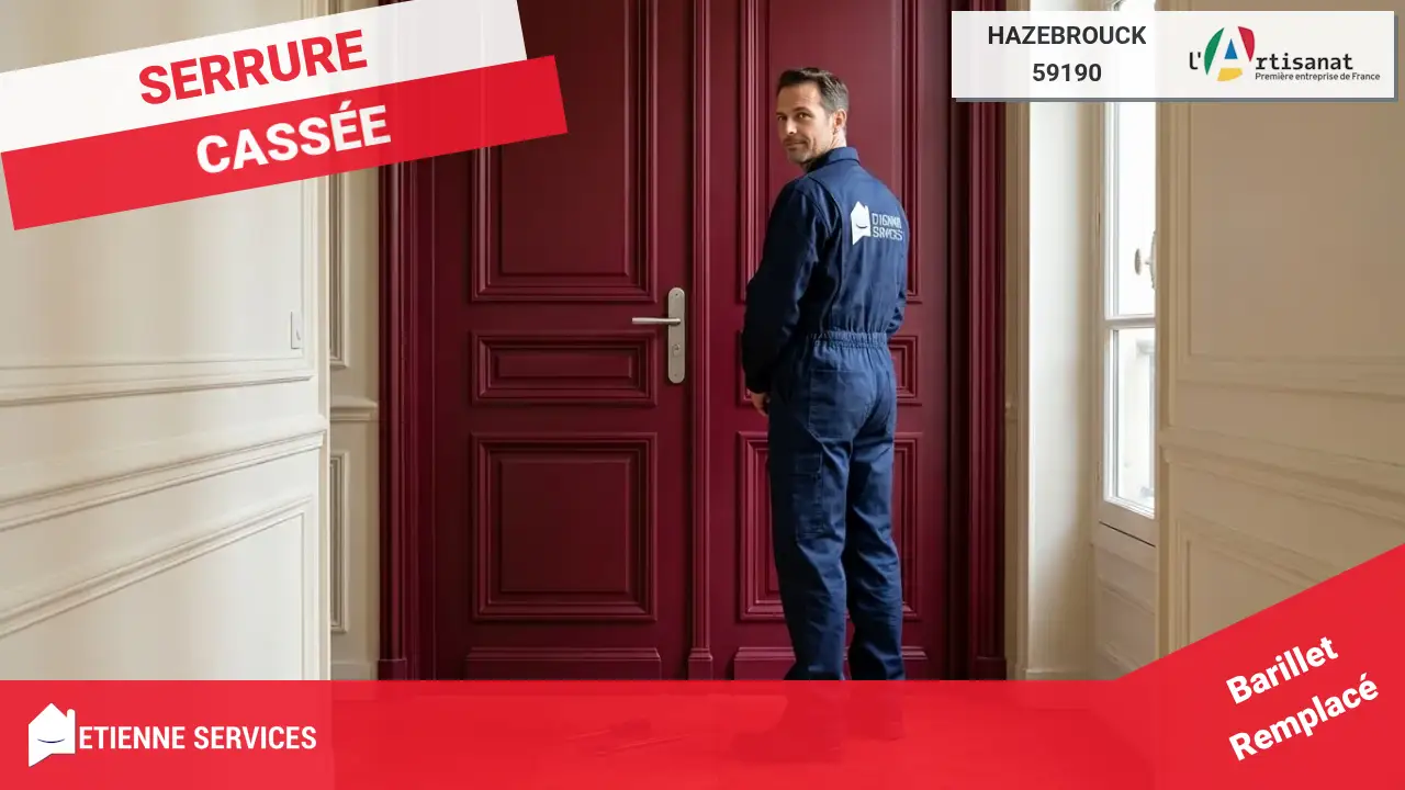 Dépannage de serrurerie à Hazebrouck : Serrurier d'urgence disponible 7j/7