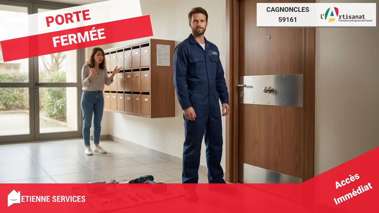 Ouverture de Porte par votre Serrurier à Cagnoncles (59161)