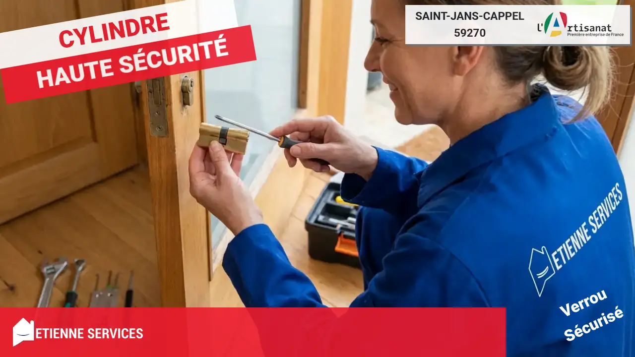 Installation et remplacement de serrure : Serrurier Qualifié à Saint-Jans-Cappel (59270)