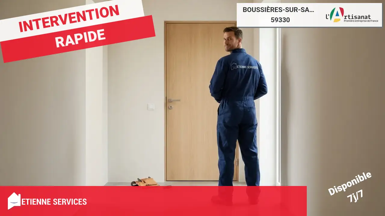Dépannage et Installation de Serrurerie par votre Serrurier Boussières-sur-Sambre