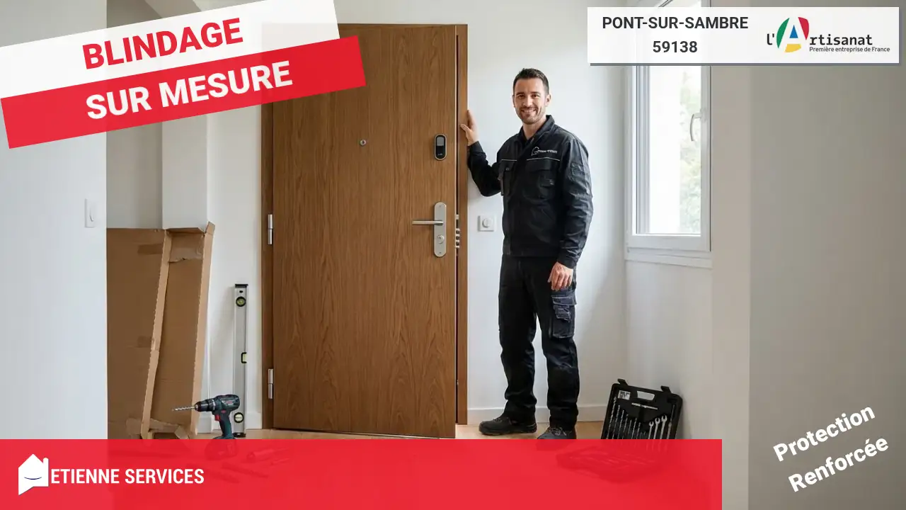 Porte Blindée à Pont-sur-Sambre (59138) : Installation et Remplacement par un Serrurier Expert