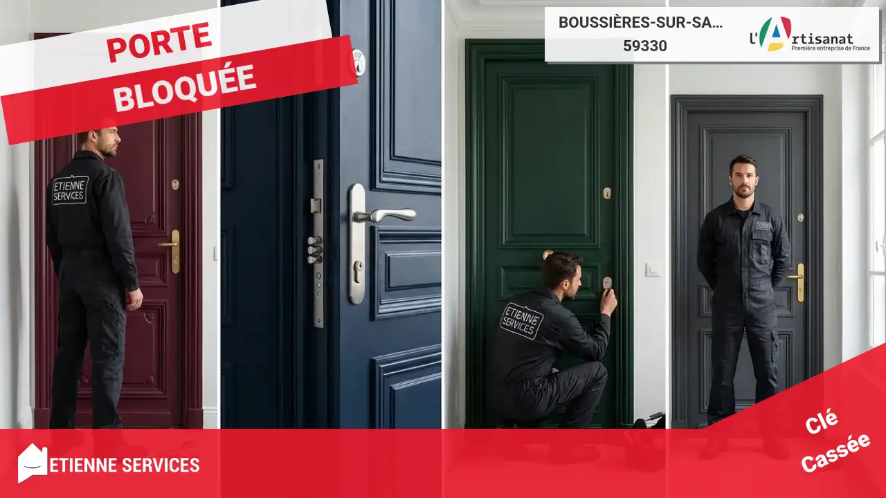 Service d'Ouverture de Porte Rapide par votre Serrurier à Boussières-sur-Sambre