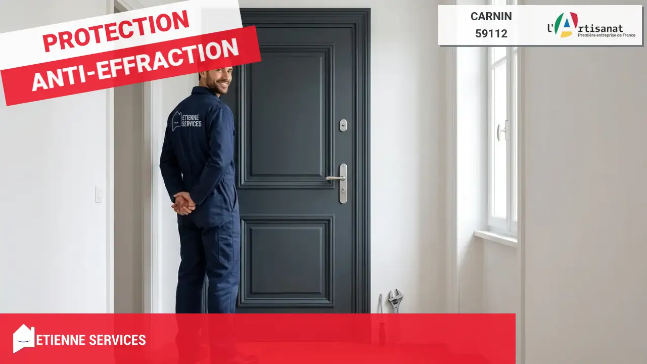 Porte Blindée à Carnin (59112) : Installation et Remplacement par un Serrurier Expert