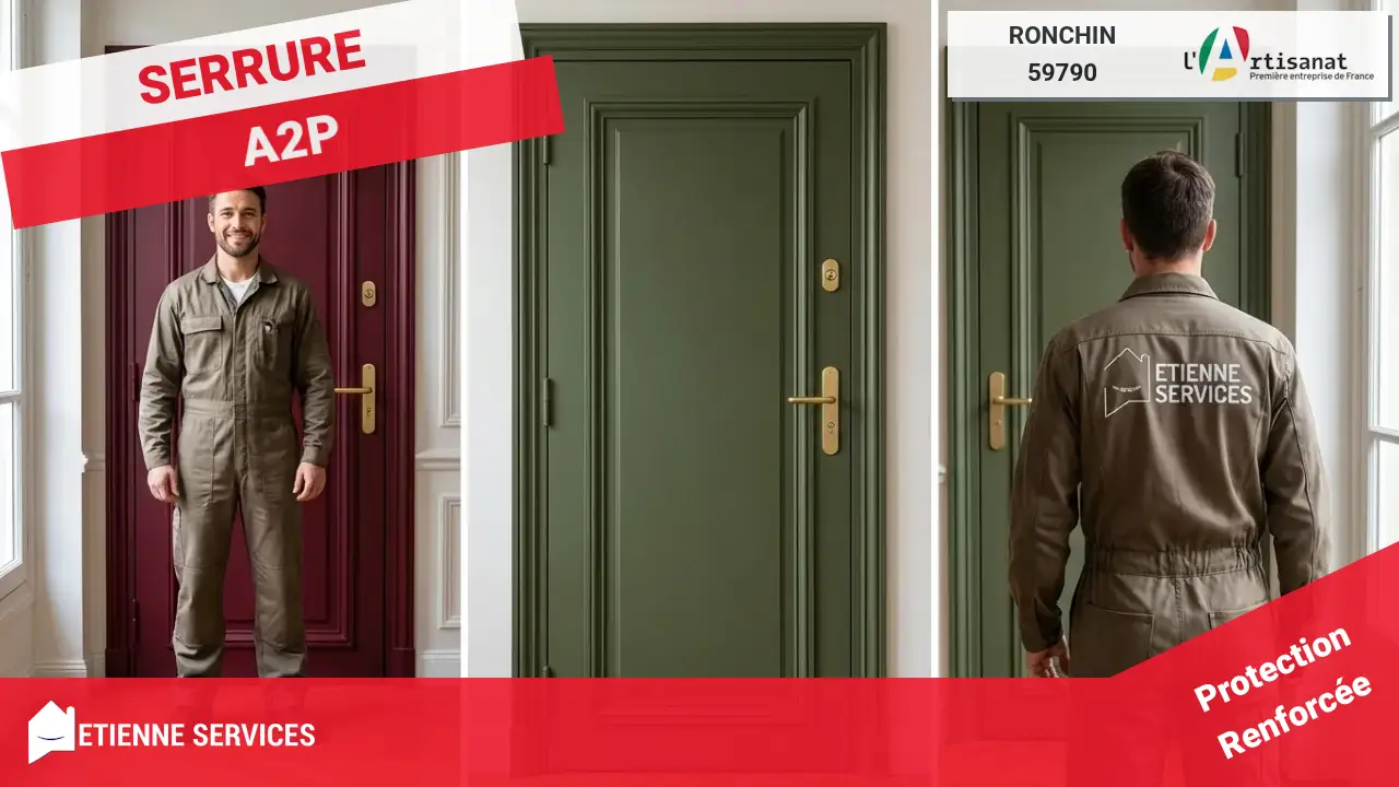 Installation et Remplacement de Serrure par Serrurier à Ronchin