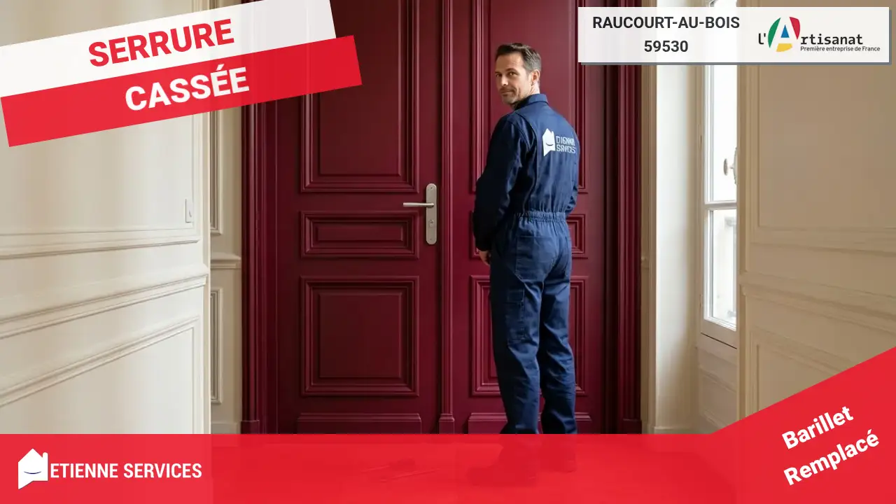 Dépannage de serrurerie à Raucourt-au-Bois : Intervention rapide et fiable