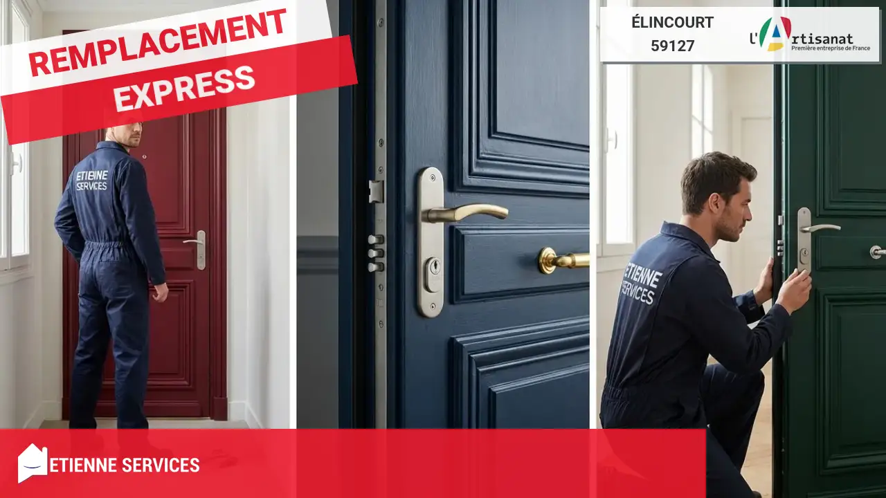 Urgence et Dépannage de serrurerie à Élincourt (59127) – Service rapide 7j/7