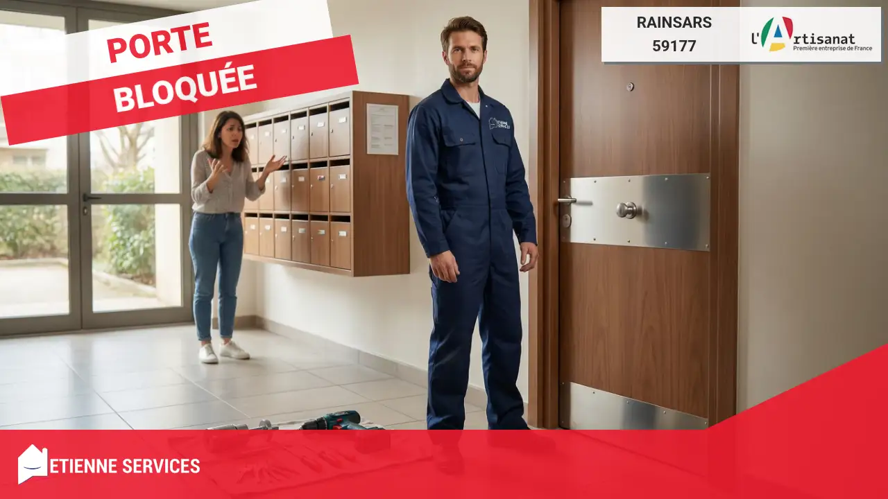 Ouverture de porte rapide et efficace avec votre serrurier à Rainsars-59177