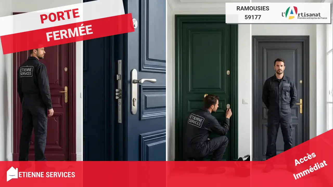 Ouverture de Porte Rapide et Efficace par votre Serrurier à Ramousies (59177)