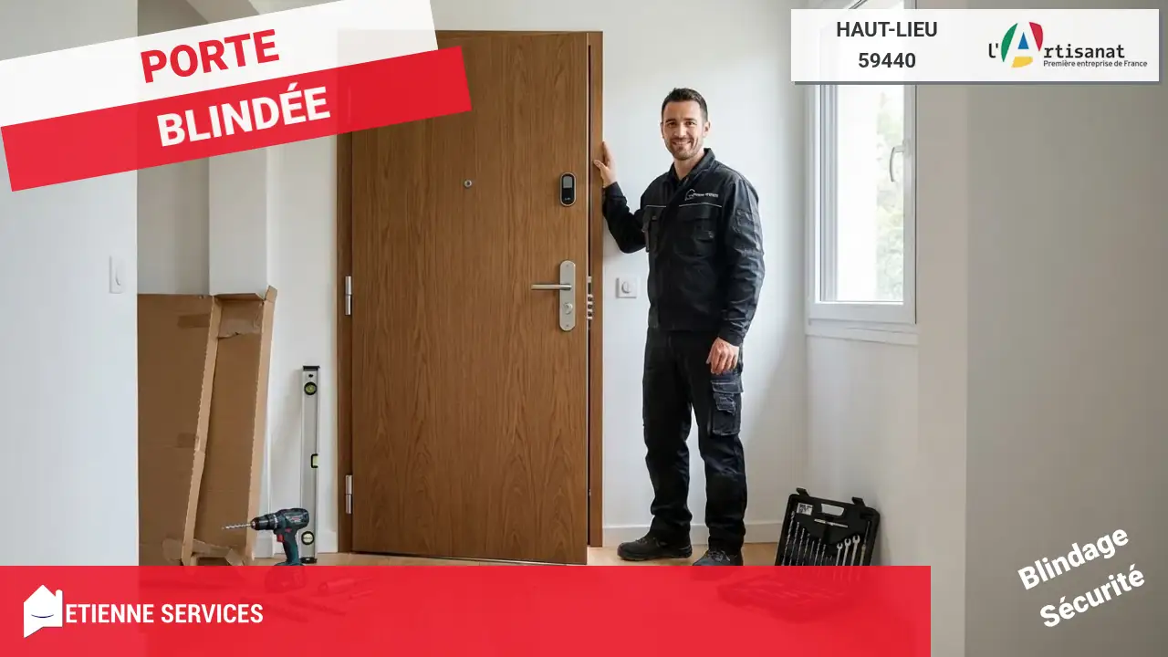 Installation de Porte Blindée à Haut-Lieu (59440) : La Solution Sécurité Optimale