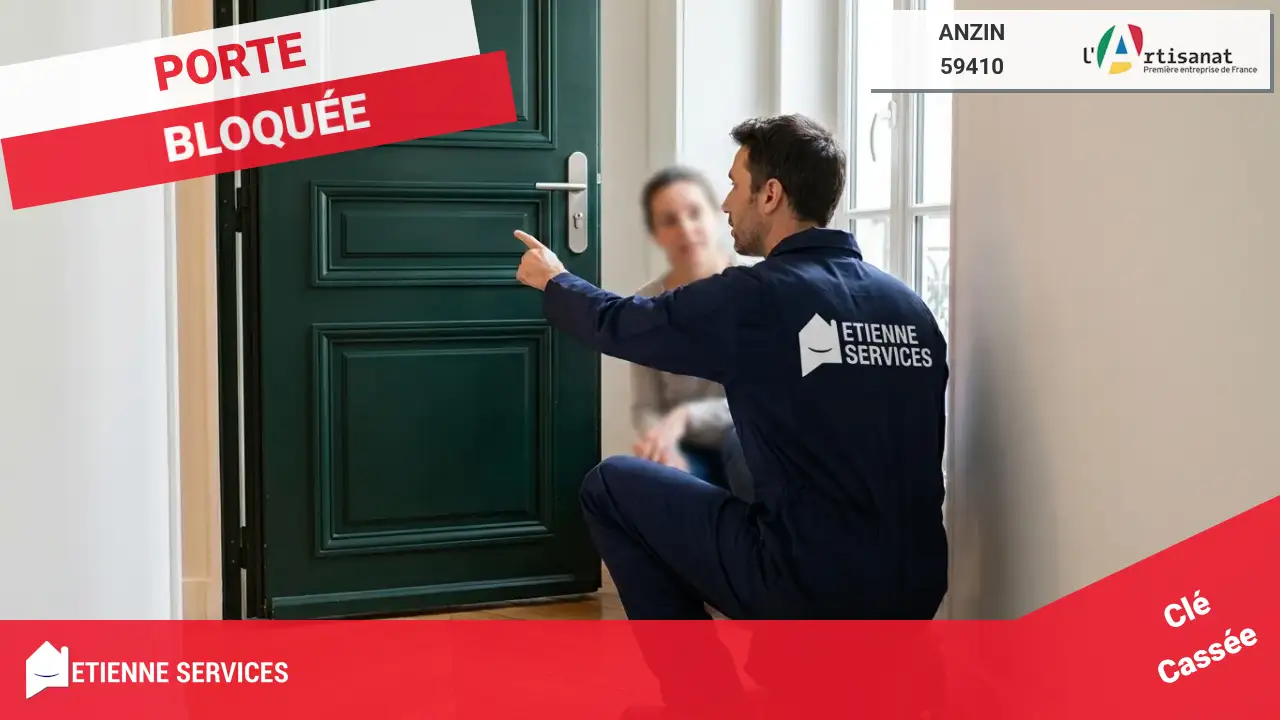 Serrurier Anzin : Service d'Ouverture de Porte d'Urgence (59410)