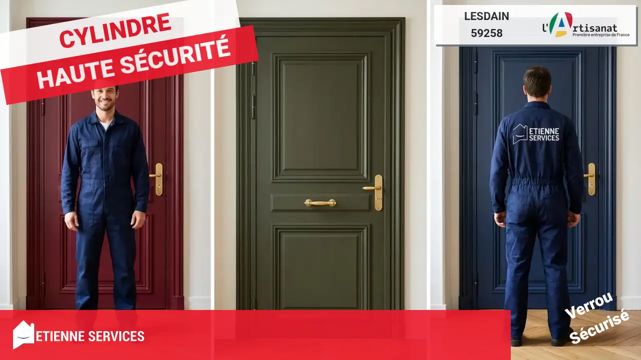 Installation et Remplacement de Serrure : Serrurier Lesdain