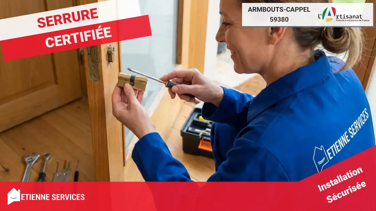Installation et Remplacement de Serrure : votre Serrurier à Armbouts-Cappel vous conseille