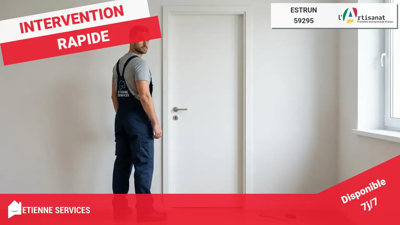 Dépannage et Installation de Serrurerie par votre Serrurier Estrun (59295)