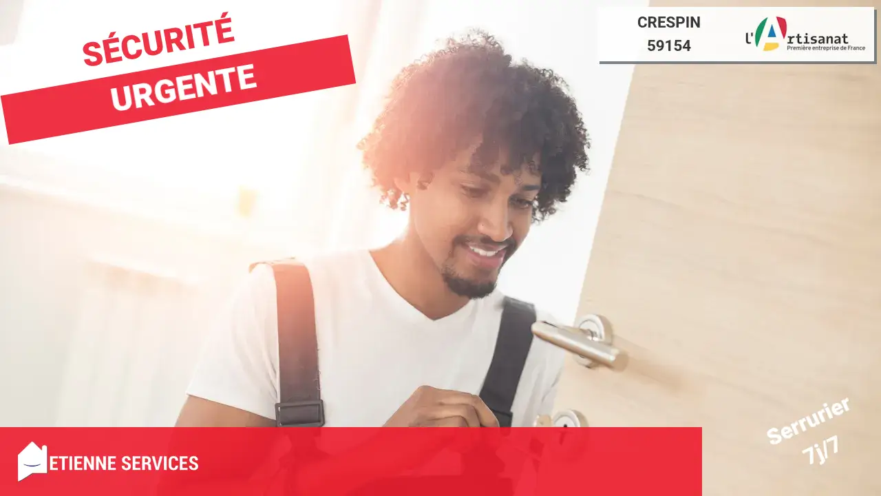 Serrurier Crespin : Service de Dépannage et Installation de Serrurerie à Crespin (59154)