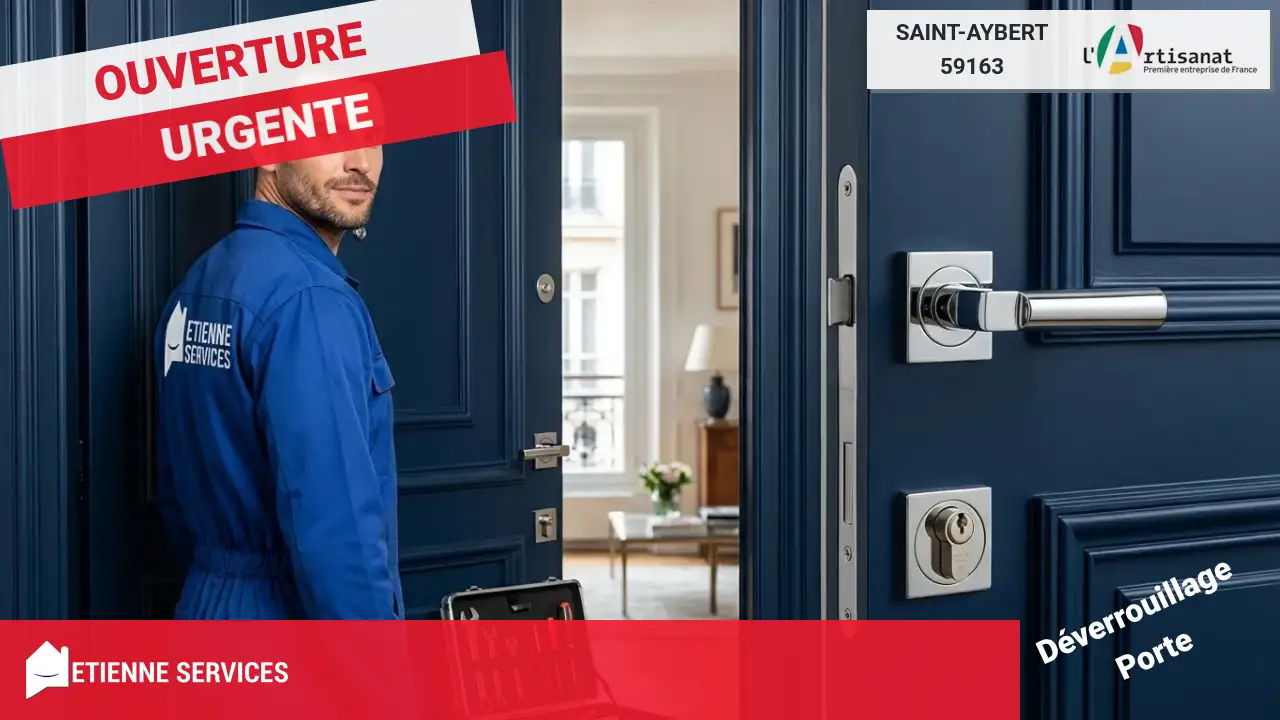 Ouverture de porte à Saint-Aybert-59163 : Serrurier expert