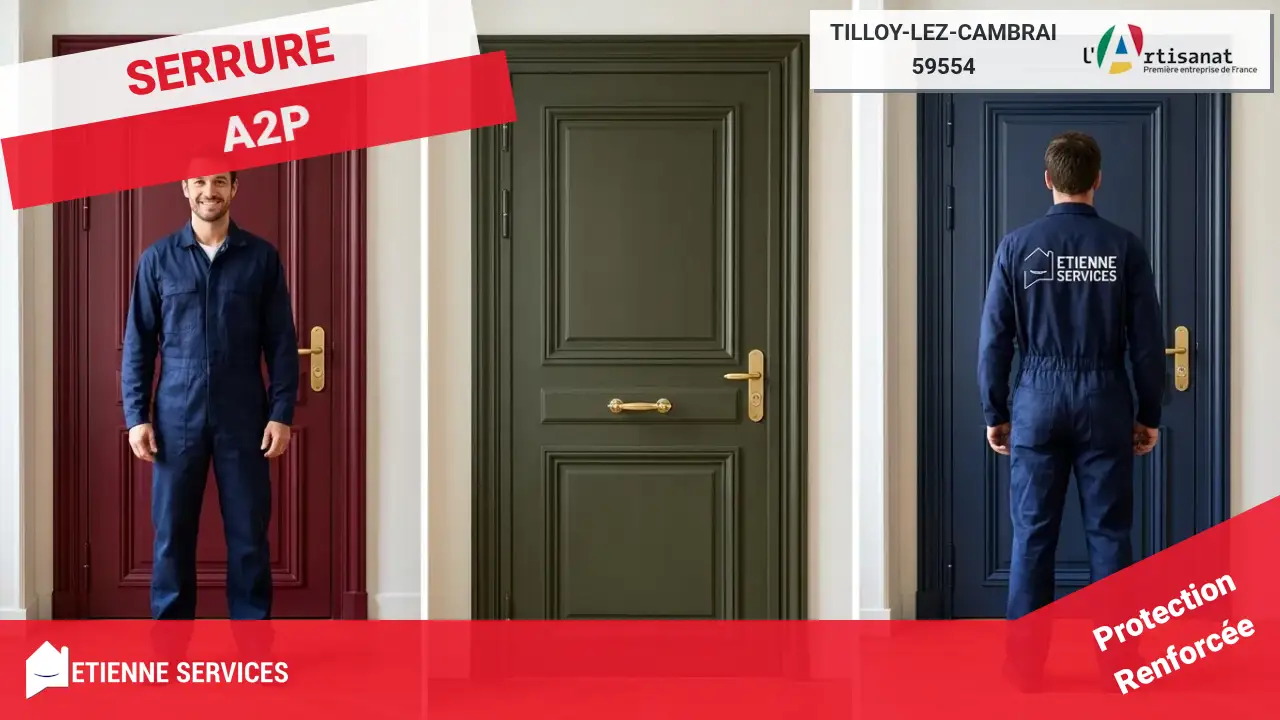 Installation et Remplacement de Serrure par votre Serrurier à Tilloy-lez-Cambrai (59554)