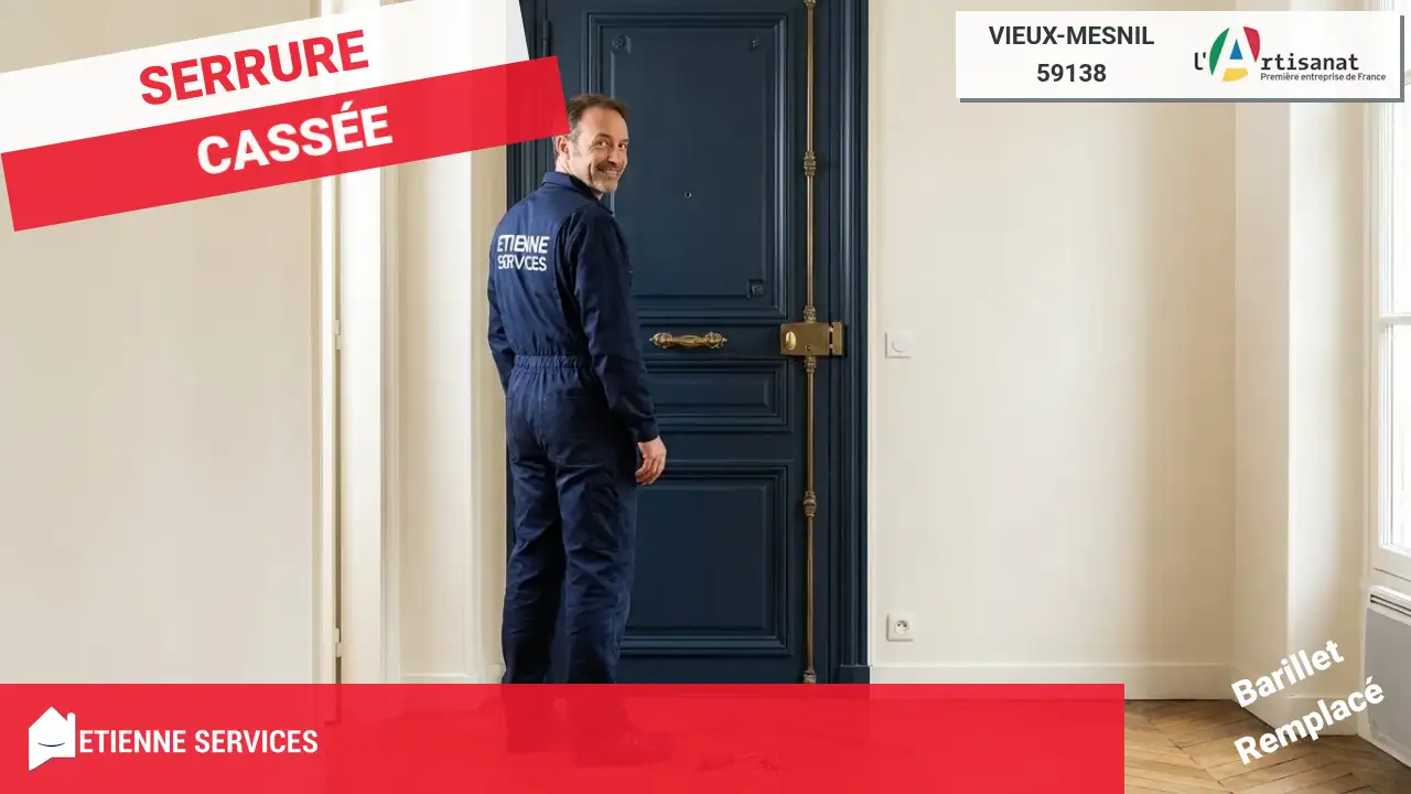Service de Dépannage Serrurier à Vieux-Mesnil : Intervention d'Urgence 7j/7