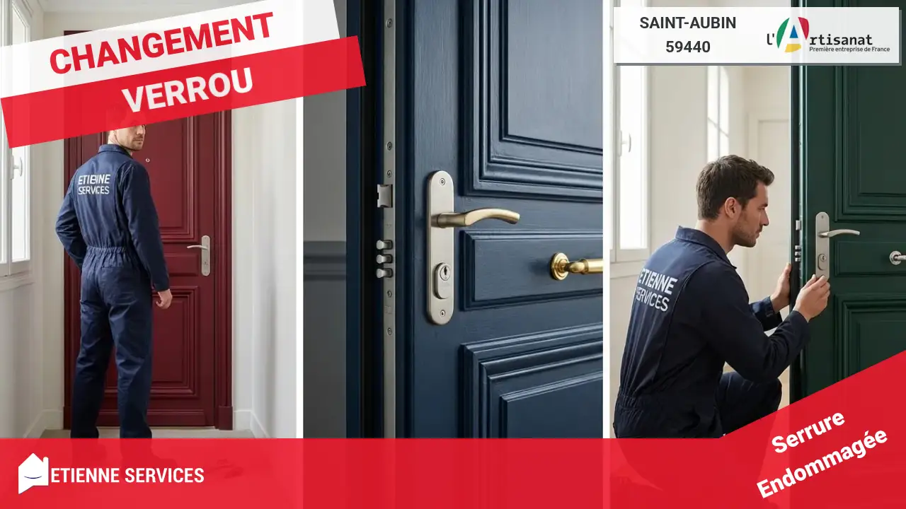 Dépannage de Serrurerie d'Urgence par votre Serrurier à Saint-Aubin
