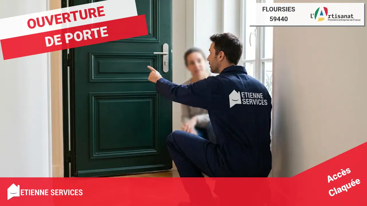 Ouverture de Porte d'Urgence : Serrurier à Floursies (59440)