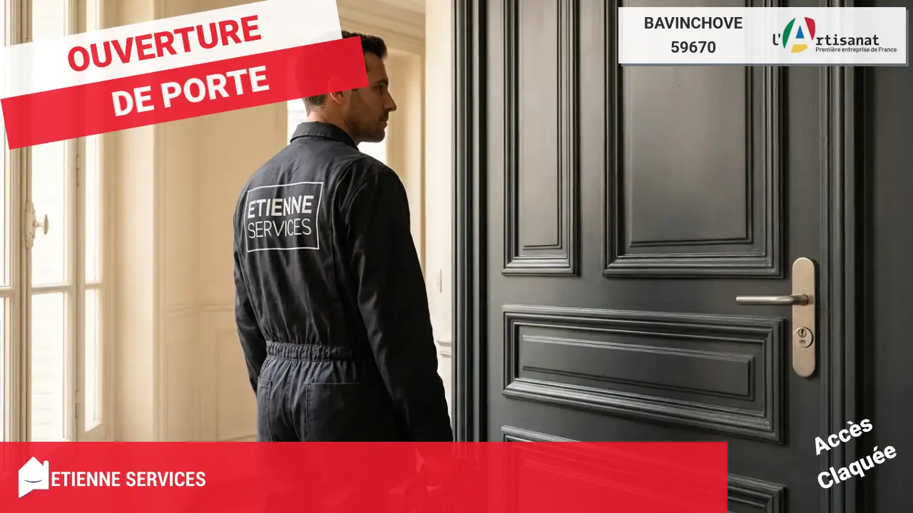 Ouverture de Porte à Bavinchove (59670) : Intervention Rapide par votre Serrurier