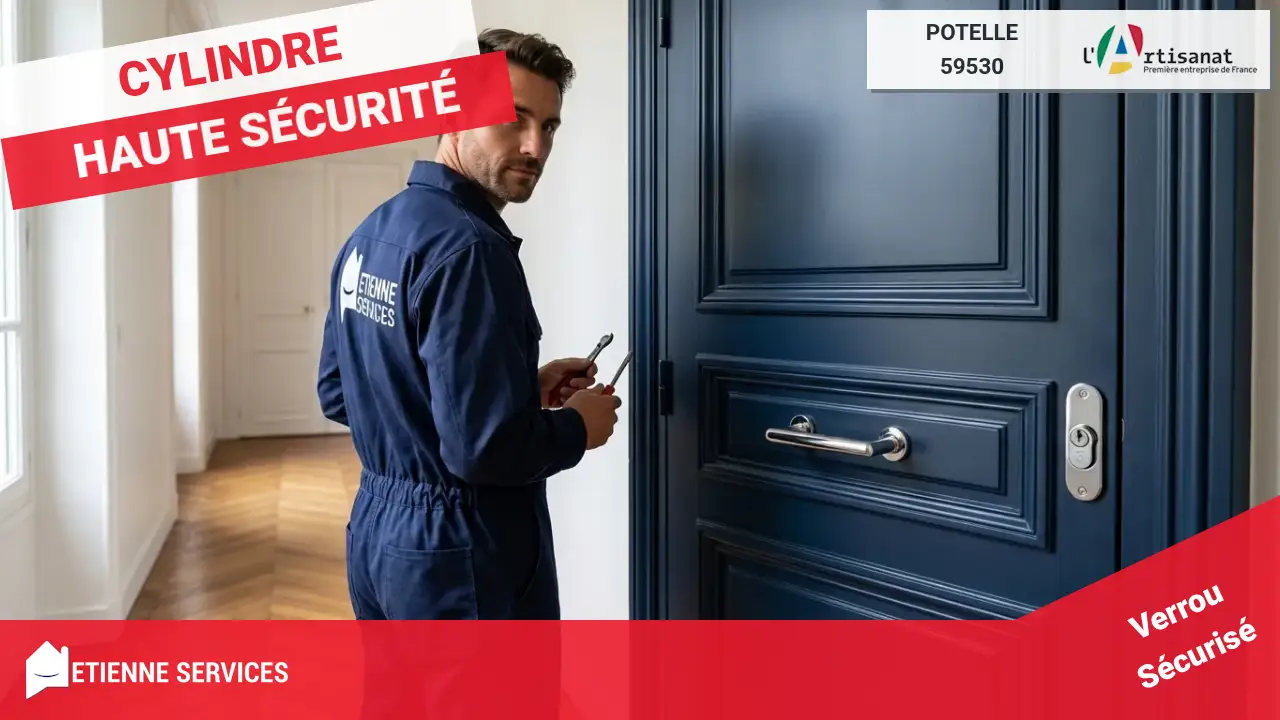 Installation et Remplacement de Serrure Efficace par votre Serrurier Potelle