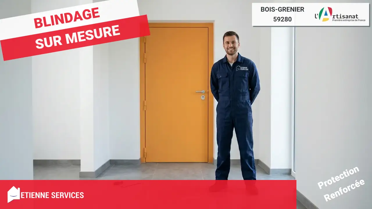 Serrurier Bois-Grenier : Installation et Remplacement de Porte Blindée pour une Sécurité Maximale