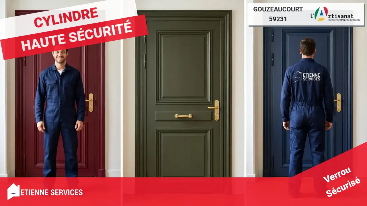 Installation et remplacement de serrure : service de serrurier à Gouzeaucourt