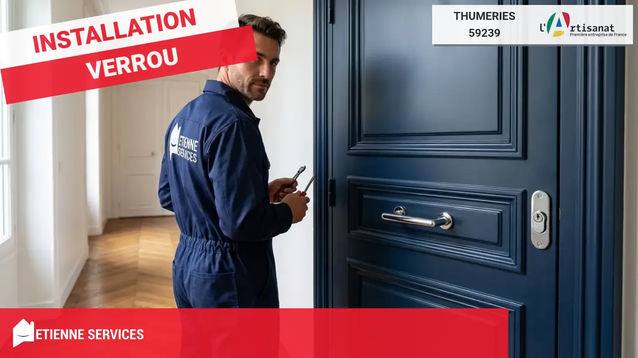 Installation et Remplacement de Serrure : Serrurier à Thumeries